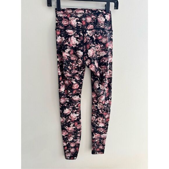 Lululemon Wunder Under Hi-Rise Tight *Nulux Peony Multi, Size 6 Leggings NEW - Picture 6 of 9